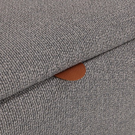 PIE DE CAMA MANIKO GRIS