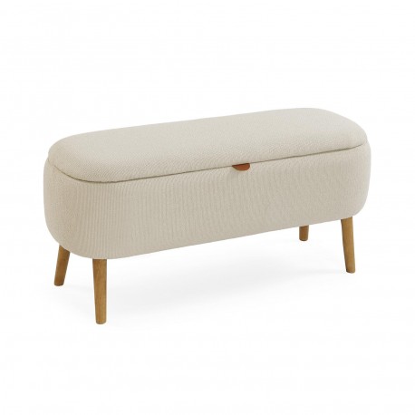PIE DE CAMA MANIKO BEIGE