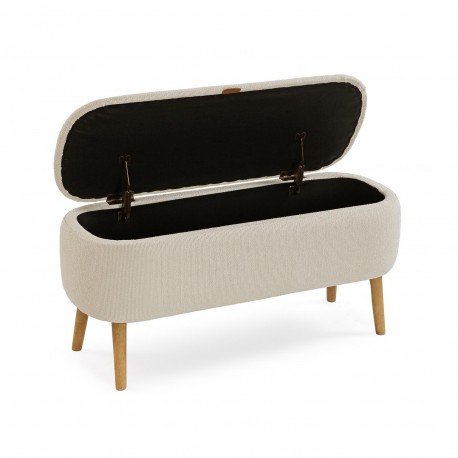PIE DE CAMA MANIKO BEIGE