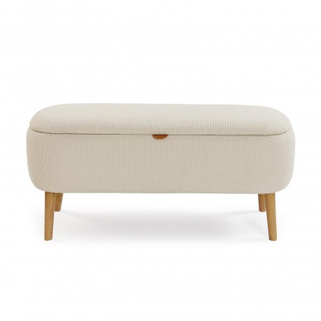 PIE DE CAMA MANIKO BEIGE