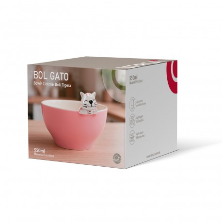 BOL GATO ROSA