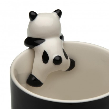 MUG OSO PANDA NEGRO