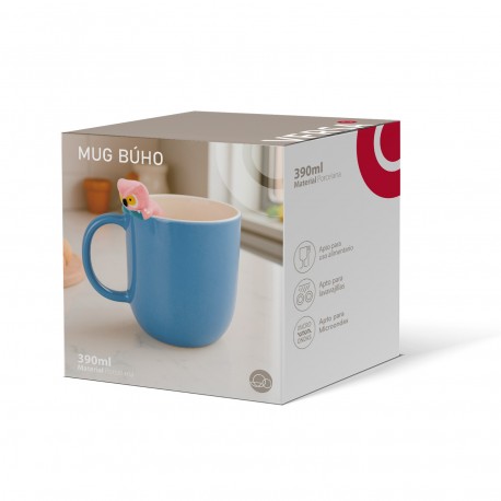 MUG BÚHO AZUL