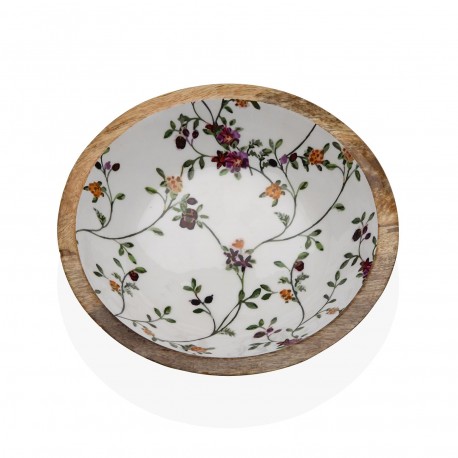BOL GRANDE ESMALTADO  FLORES SILVESTR