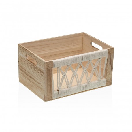 SET DE 3 CAJAS MACRAME