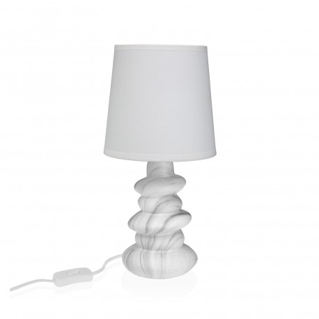 LAMPARA DE MESA NOLIA BLANCA LAMPARA DE MESA NOLIA BLANCA