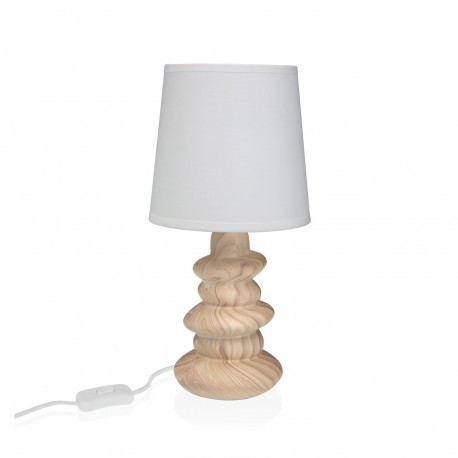 LAMPARA DE MESA NOLIA EFECTO MADERA LAMPARA DE MESA NOLIA EFECTO MADERA
