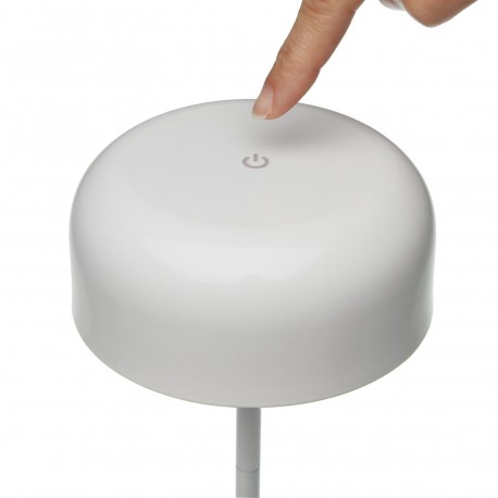 LAMPARA DE MESA ALWARA BLANCA LAMPARA DE MESA ALWARA BLANCA