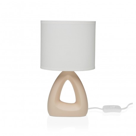 LAMPARA DE MESA NINBA CREMA