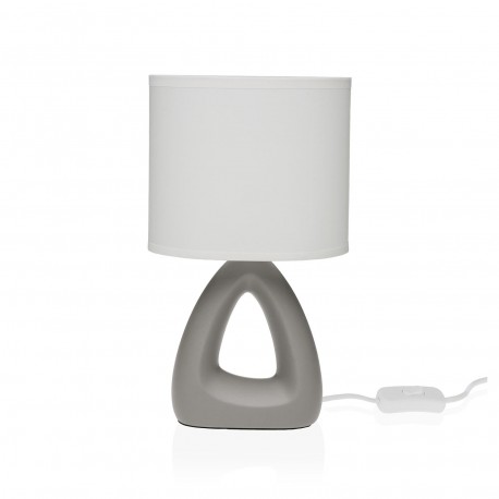 LAMPARA DE MESA NINBA GRIS