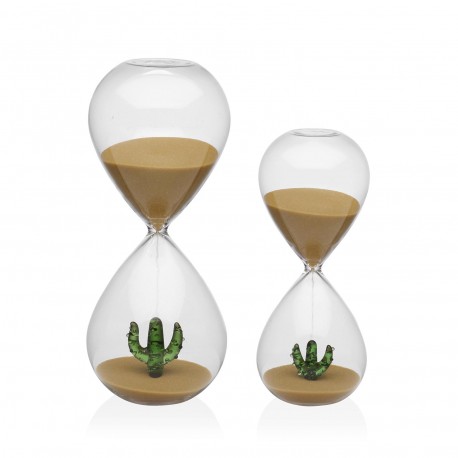RELOJ DE ARENA CACTUS 15MIN