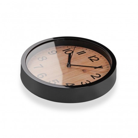 RELOJ DE PARED EFECTO MADERA 22CM RELOJ DE PARED EFECTO MADERA 22CM