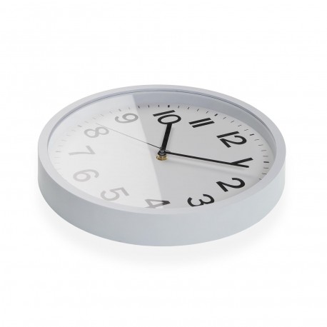 RELOJ DE PARED BLANCO 30CM RELOJ DE PARED BLANCO 30CM