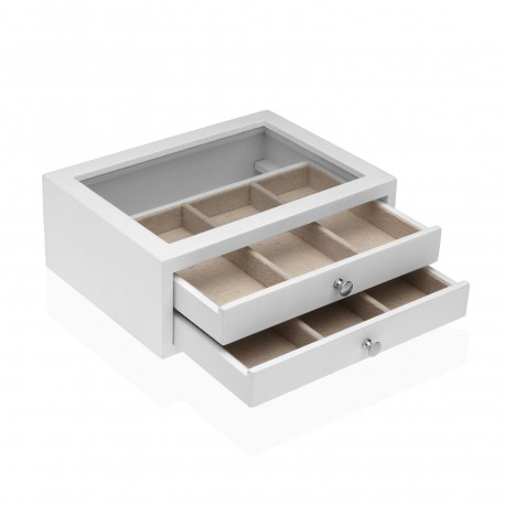 JOYERO DE MADERA BLANCO NEIL JOYERO DE MADERA BLANCO NEIL