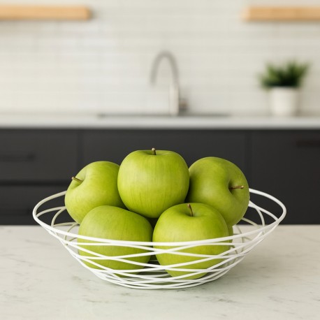 DECORACIÓN FRUTA MANZANA VERDE 9 CM