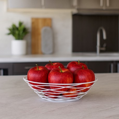 DECORACIÓN FRUTA MANZANA ROJA 9 CM