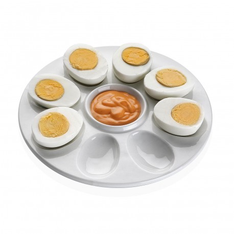 BANDEJA REDONDA HUEVOS 8 UDS