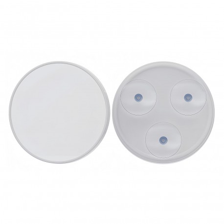 ESPEJO BLANCO CON AUMENTO X 10