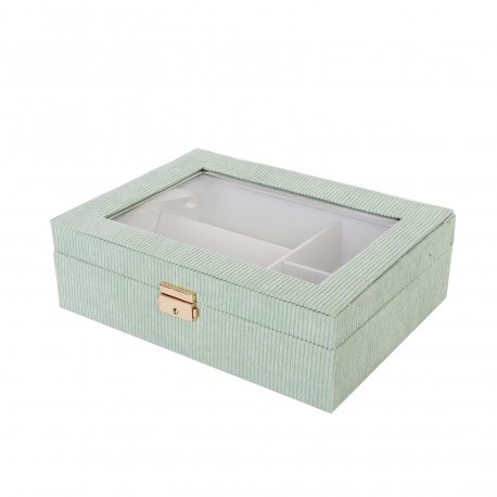 CAJA VERDE PARA RELOJES