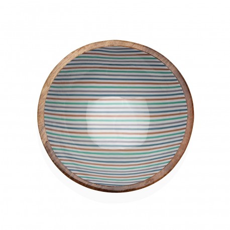 BOL GRANDE ESMALTADO RAYAS