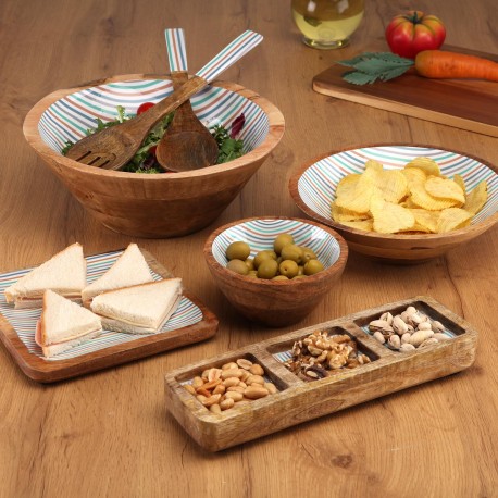 BOL GRANDE ESMALTADO RAYAS