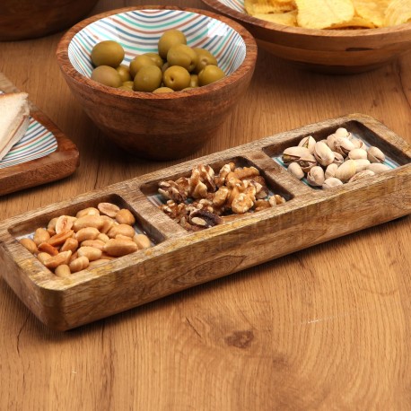 FUENTE TRES COMPARTIMENTOS RAYAS