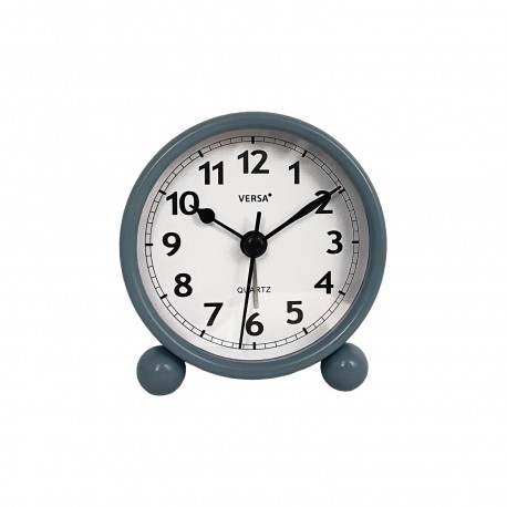 RELOJ DE MESA DESPERTADOR LUMO AZUL