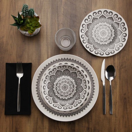 VAJILLA 18 PIEZAS HUHANA