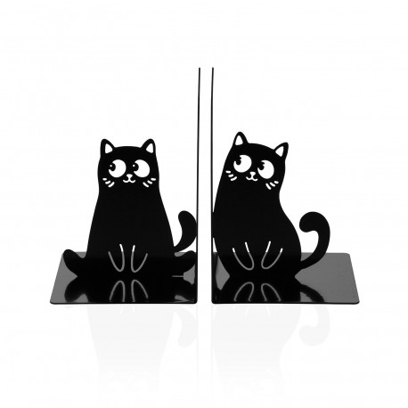 SUJETALIBROS GATOS MIRON NEGRO
