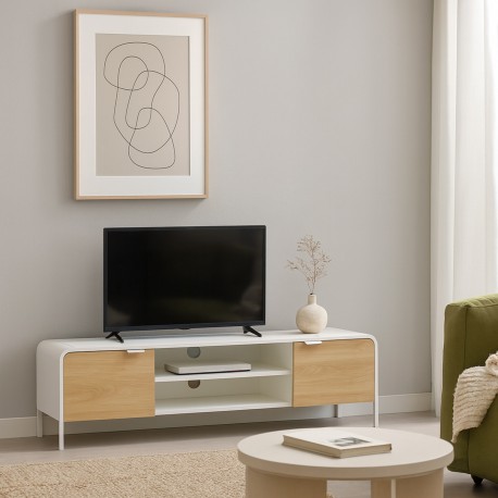 MUEBLE DE TV BLANCO