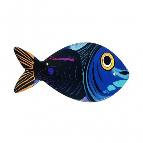 SALVAMANTEL PEZ AZUL