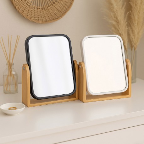 ESPEJO MESA BLANCO 1X/3X