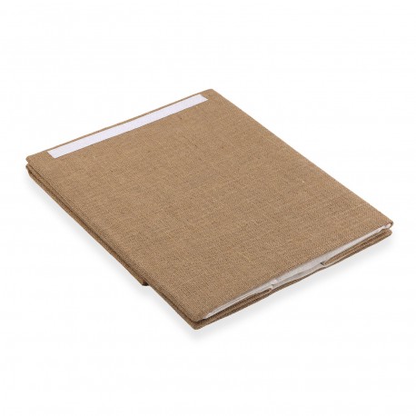 CESTO ROPA RECTANGULAR PLEGABLE  DE JUTE