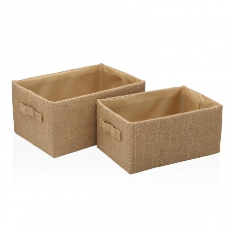 SET DOS CESTAS  JUTE