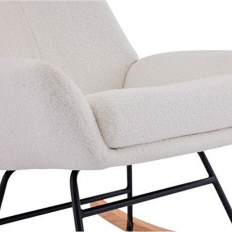 MECEDORA CON ALMOHADA BEIGE