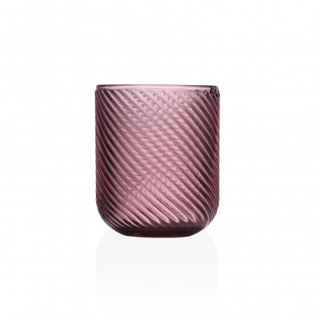 VASO CRISTAL 260ML ROSA