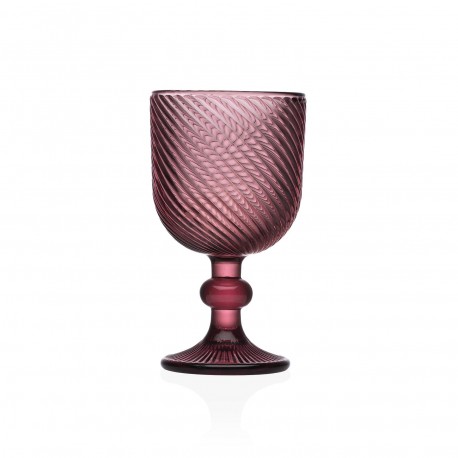 COPA DE VINO 250ML ROSA