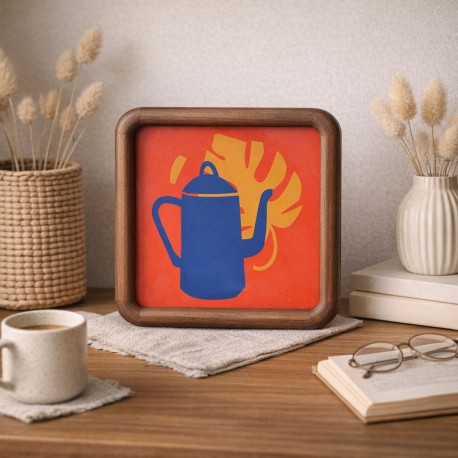 PORTAFOTO DE MADERA COUVET 20x20