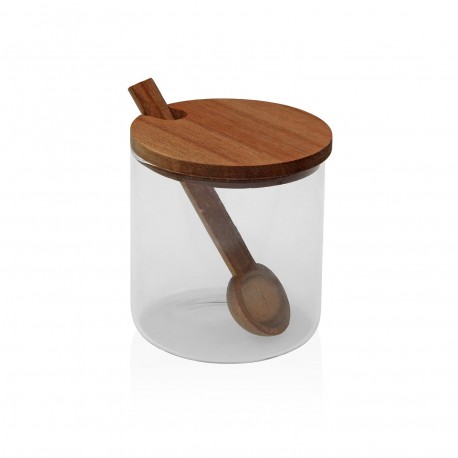 BOTE BOROSILICATO+ACACIA 300ML