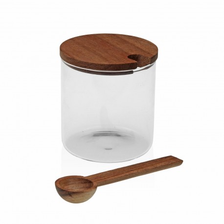 BOTE BOROSILICATO+ACACIA 300ML