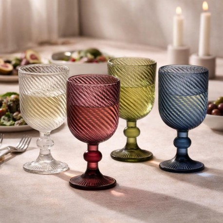 COPA DE VINO 250ML VERDE