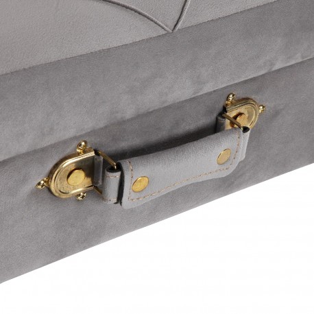 PIE DE CAMA PETTO GRIS