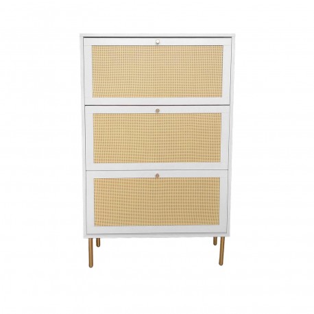 ZAPATERO 3 CAJONES RATTAN