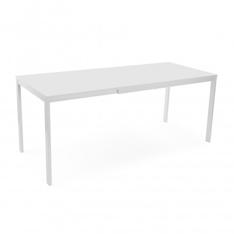 MESA COMEDOR EXTENSIBLE BLANCA