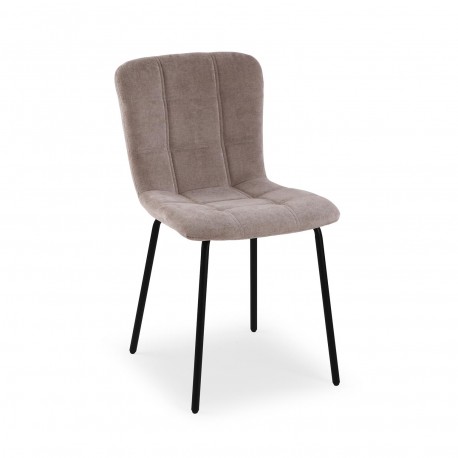 SILLA TAPIZADA BEIGE