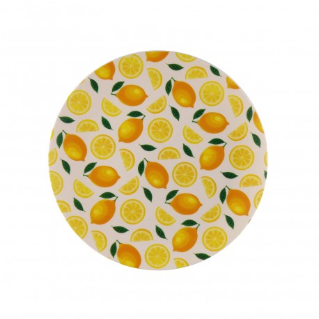 PLATO REDONDO LIMONES 25CM