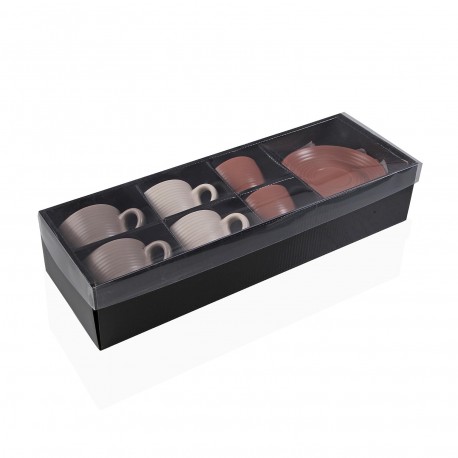 SET 6 TAZAS TE CON PLATO AWA