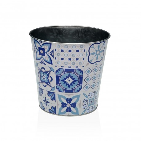 MACETA  AZURITA METALICA XL