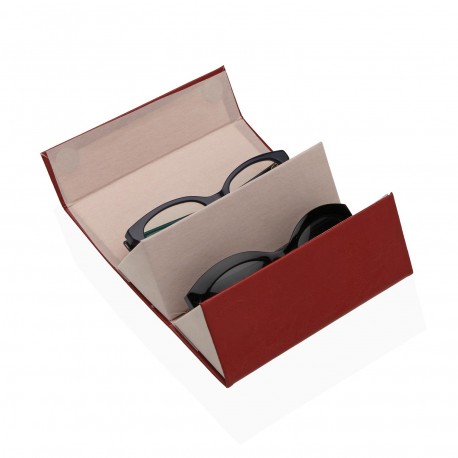 FUNDA GAFAS DOBLE TERRACOTA