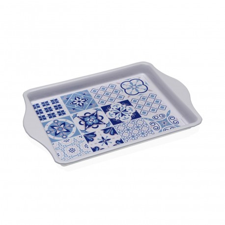 BANDEJA AZURITA METALICA CON ASAS